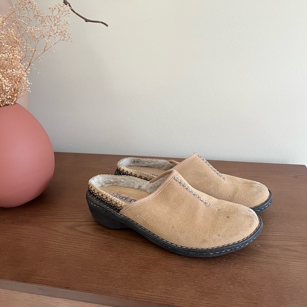 Vintage Skechers‎ Sherpa Lined Clogs US Women’s 7.5